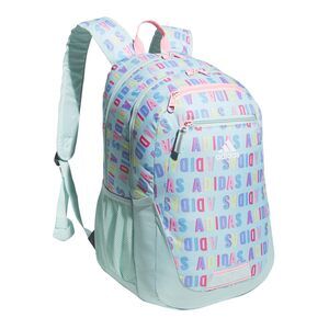 adidas Unisex Foundation 6 Backpack Hall Pass Semi Flash Aqua/Pink Spark OS